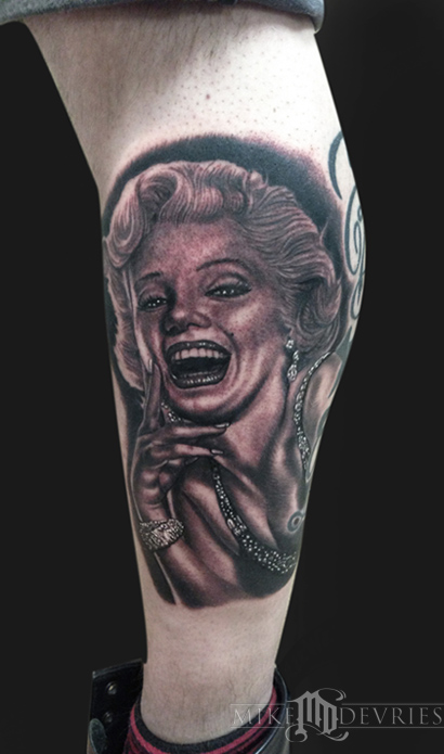 Tattoos - Marilyn Monroe Tattoo - 78426
